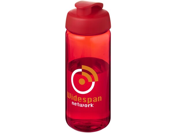 Bidón deportivo con tapa Flip de 600 ml H2O Active® Octave Tritan™ Rojo/rojo detalle 20