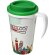 Taza térmica personalizada en pp 350ml Blanco/verde