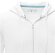 Sudadera con capucha y cremallera Ruby para hombre sostenible Blanco detalle 4