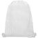 Mochila de cuerdas para empresa poliéster Oriole Blanco detalle 18