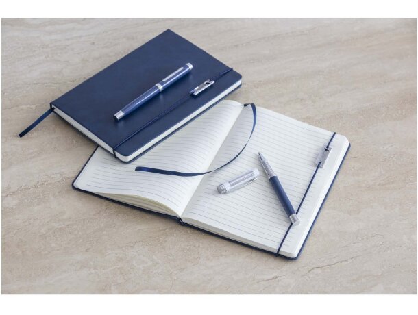 Set libreta A5 y rollerball Legato Elegance certificado RCS detalle 42