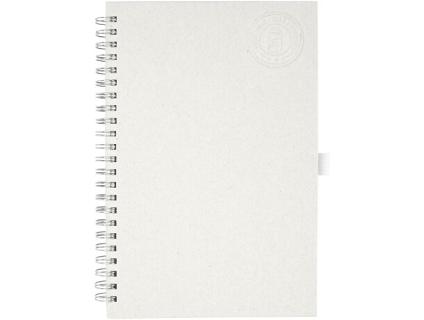 Libreta A5 con espiral  Dairy Dream Blanco roto detalle 2