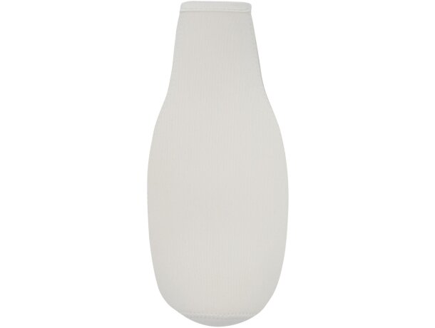 Funda para botellas térmicas de neopreno plegable Fris Blanco detalle 3