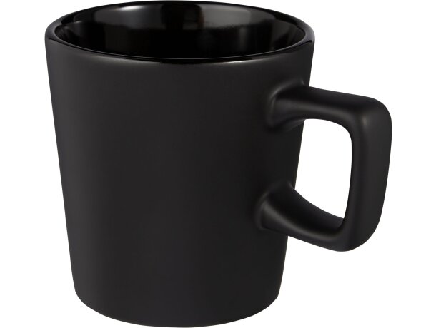 Taza de cerámica Ross 280 ml con acabado mate detalle 12