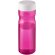 H2O Active® Base Bidón deportivo con tapa de rosca de 650 ml Magenta/blanco