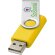 Memoria USB Rotate 2GB con protección giratoria de aluminio Amarillo detalle 25