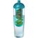 H2O Active® Tempo Bidón deportivo e infusor con Tapa Dome de 700 ml Transparente/azul aqua