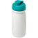 H2O Active® Pulse Bidón deportivo con Tapa Flip de 600 ml Blanco/azul aqua