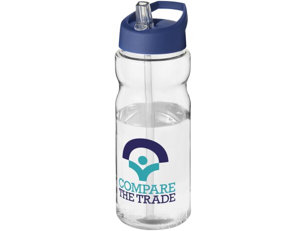 H2O Active® Base Bidón deportivo con tapa con boquilla de 650 ml Transparente/azul detalle 69