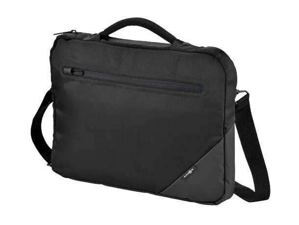 Maletín para portátil 15 pulgadas con asa personalizado negro intenso Maletín para portátil 15 pulgadas con asa personalizado negro intenso