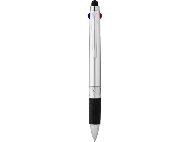Bolígrafo de plástico con 3 tintas economico