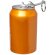 Abridor de botellas y latas Tao aluminio reciclado con llavero Plateado detalle 8