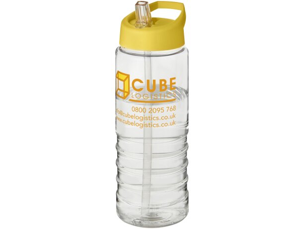 H2O Active® Treble Bidón deportivo con tapa con boquilla de 750 ml Transparente/amarillo detalle 27