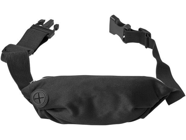 Riñonera deportiva flexible Nicolas Plateado detalle 14