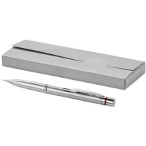 Portaminas de metal con mina 7mm personalizado plata Portaminas de metal con mina 7mm personalizado plata