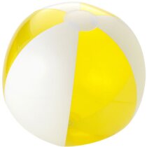 Pelota de playa combinado blanco y color transparente verde claro Pelota de playa combinado blanco y color transparente verde claro
