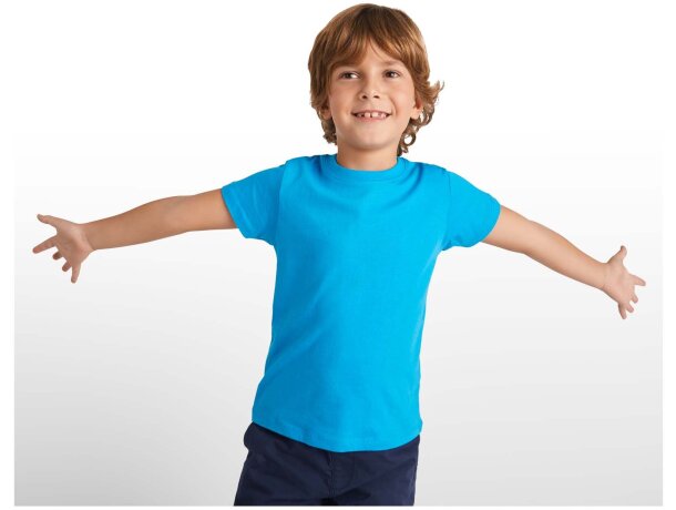 Camiseta infantil Beagle Roly de algodón con cuello redondo detalle 63