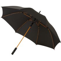 Paraguas con apertura automática de 23" personalizado negro intenso