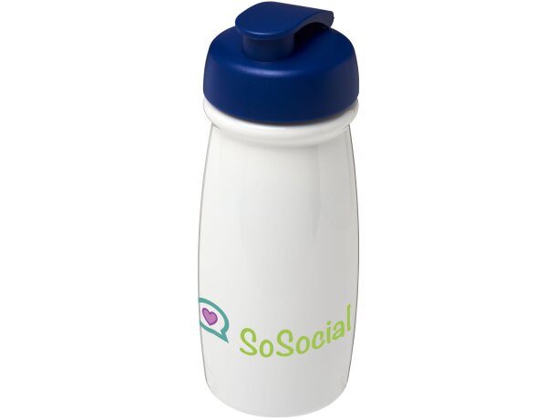 H2O Active® Pulse Bidón deportivo con Tapa Flip de 600 ml Blanco/azul real detalle 26