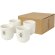 Set de cuatro tazas de expreso Male 90ml en cerámica Blanco detalle 1