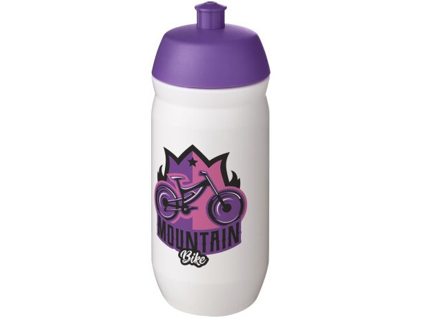 Bidón deportivo de 500 ml HydroFlex™ Morado/blanco detalle 17