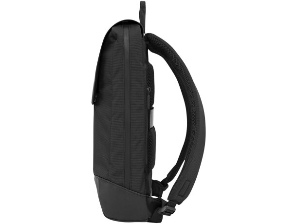 Mochila fina Moleskine Metro con compartimento para portátil Negro intenso detalle 4