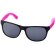 Gafas de sol grabado de plástico protección uv 400 personalizada rosa neón