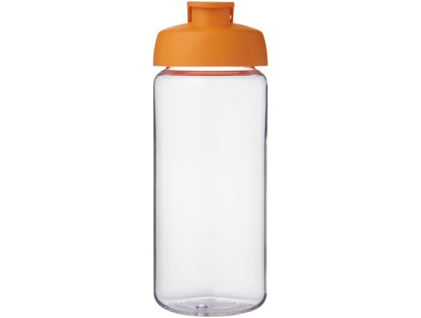 Bidón deportivo con tapa Flip de 600 ml H2O Active® Octave Tritan™ Transparente claro/naranja detalle 25