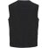 Chaleco acolchado Quartz unisex en nylon reciclado con GRS Negro intenso detalle 3
