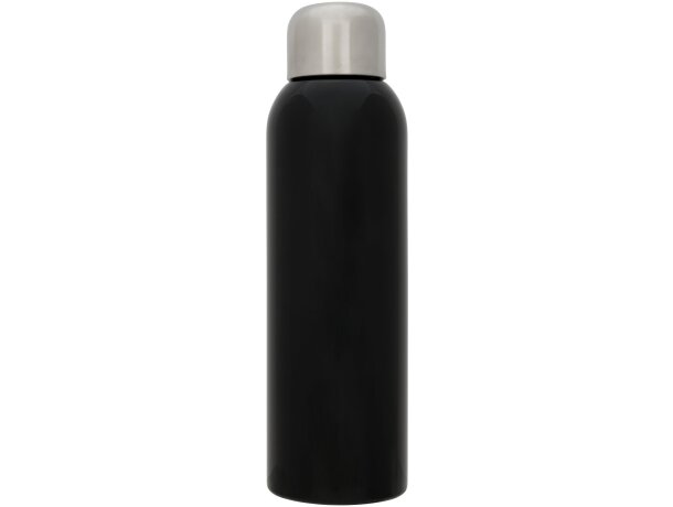 Bidón acero inoxidable reciclado Guzzle 820ml con tapa rosca Negro intenso detalle 6