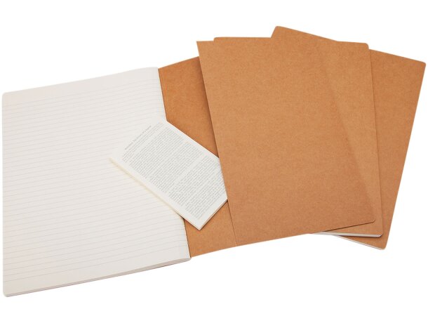 Cuaderno rayado Cahier con tapa de cartón y 80 páginas marfil detalle 9