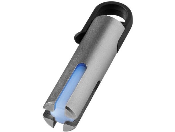 Llavero localizador con linterna barato plata Llavero localizador con linterna barato plata
