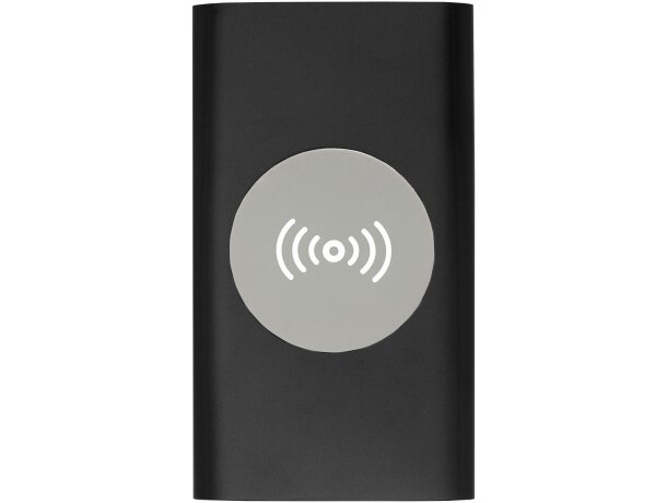 Batería externa inalámbrica Juice de 4000 mAh con aluminio Negro intenso detalle 24