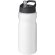 H2O Active® Base Bidón deportivo con tapa con boquilla de 650 ml Blanco/negro intenso