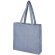 Bolsa Tote de algodón reciclado de 210 g/m² con refuerzos Pheebs Azul mezcla