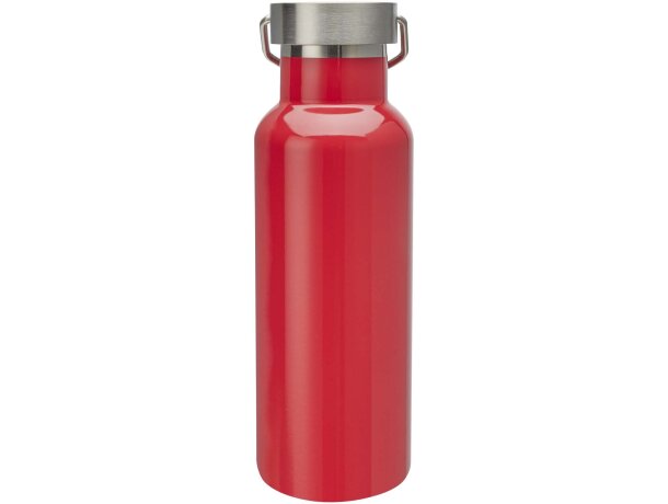 Botella térmica Thor 500ml con acero inoxidable reciclado Rojo detalle 3