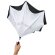 Paraguas con cierre a la inversa de 23 Yoon grabado