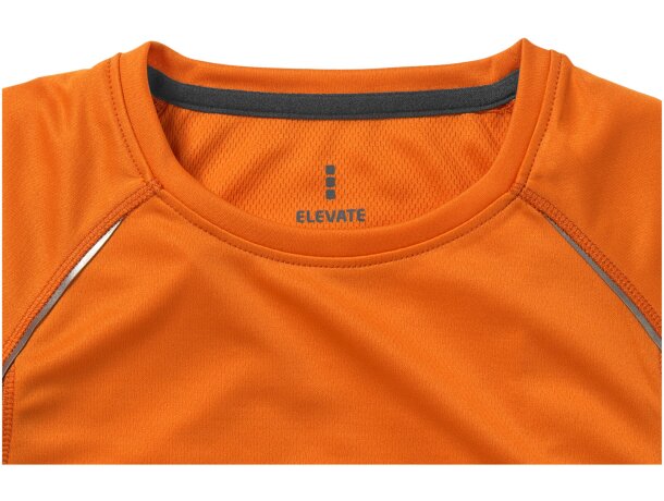 Camiseta técnica Quebec barata naranja/antracita