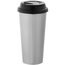 Vaso Isotérmico de plástico y acero personalizado plata Vaso Isotérmico de plástico y acero personalizado plata