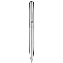 Bolígrafo elegante pequeño en metal grabado plata Bolígrafo elegante pequeño en metal grabado plata