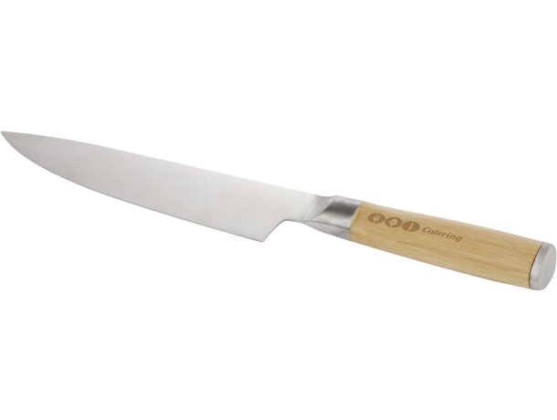 Cuchillo de chef Cocin Plateado/natural detalle 1
