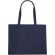 Bolsa tote circular reciclada GRS Kai con código QR Azul marino detalle 7