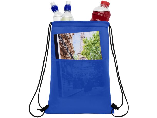 Bolsa térmica con cuerdas con capacidad para 12 latas Oriole grabada