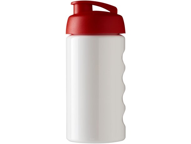 H2O Active® Bop Bidón deportivo con Tapa Flip de 500 ml Blanco/rojo detalle 2