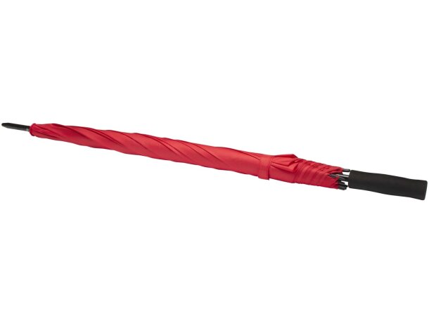 Paraguas Ibi 27 pulgadas con tejido pongee y armazón reforzado Rojo detalle 23