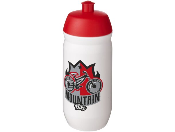 Bidón deportivo de 500 ml HydroFlex™ Rojo/blanco detalle 9