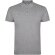 Polo manga corta hombre Star Roly 100% algodón piqué 200 g/m² Gris jaspeado