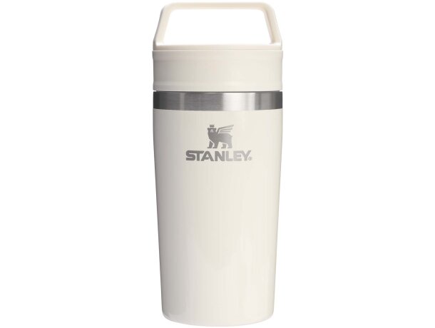 Taza viaje 350ml Stanley Café-To-Go con tapa antifugas Crema detalle 2