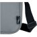 Bandolera reciclada certificada GRS Byron con cremallera Gris detalle 10