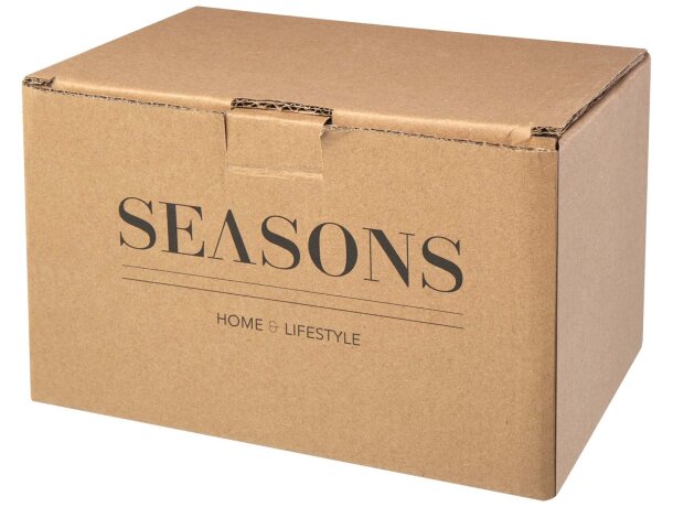 Set de 2 vasos de vidrio para té Zeni de 310ml Transparente detalle 3